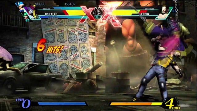Ultimate Marvel VS Capcom 3 Arcade - Morrigan Aensland {& The DarkStalkers Team} смотреть онлайн