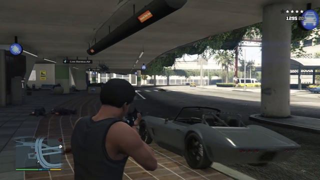 GTA 5 - BEST CAR + POLICE CHASE (COQUETTE CLASSIC) смотреть онлайн