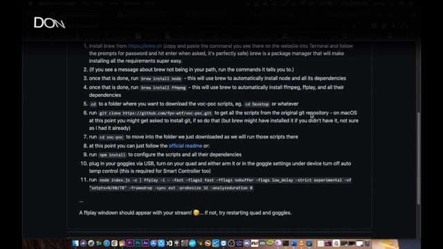 DJI USB Video Out (MAC) Low Latency Mode смотреть онлайн