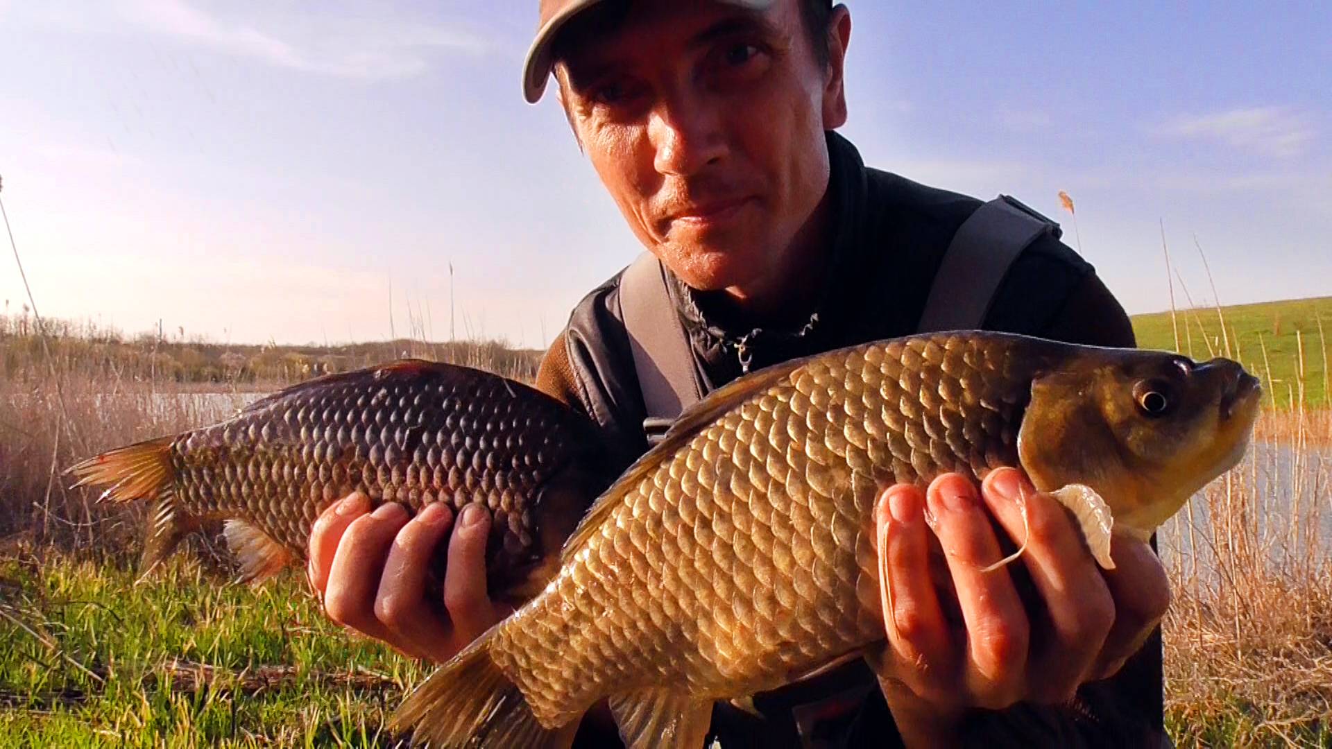 ВОТ ЭТО ЛАПТИ, КАРАСЬ ЗАШЕЛ В КАМЫШ! УДАЧНАЯ РЫБАЛКА ВЕСНОЙ 2024 НА КАРАСЯ! Ловля на боковой кивок смотреть онлайн