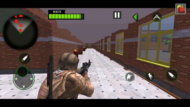 Real Shooting Gun Strike Counter Attack - Shooting Games Android - Android GamePlay смотреть онлайн