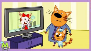 Раскраски с Тремя Котами.Учим Цвета и Начинаем Домашние Приключения.Мультик Игра