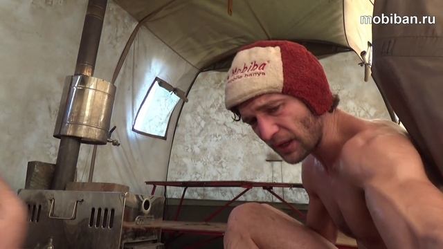 Тест МБ-104 с накидным тентом с двумя печами смотреть онлайн