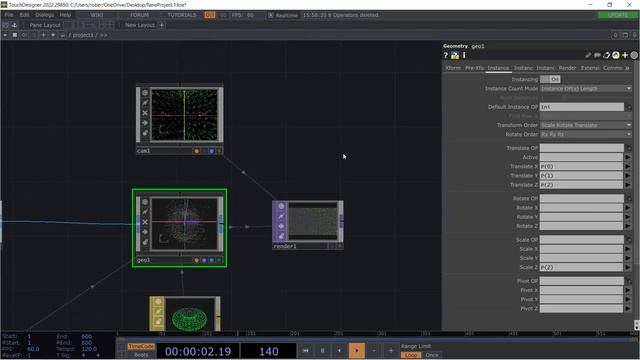 Touchdesigner Tutorial - Displaced Instancing | [Beginner] смотреть онлайн