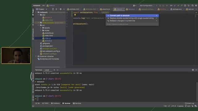 Webpack - Anna Volodkova смотреть онлайн