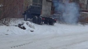 Автомобиль Урал Лесовоз с двигателем ЯМЗ 238 после капитального ремонта. Часть 1. Анонс продажи.