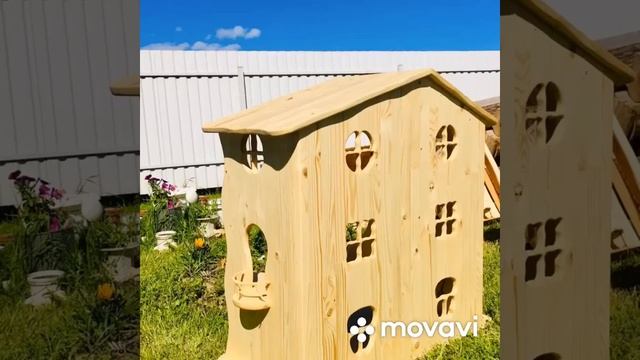 Сказочный кукольный домик из дерева своими руками смотреть онлайн