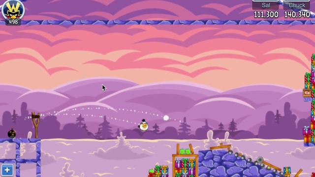 Angry Birds Friends Holiday Tournament Level 6 Week 136 Walkthrough | December 22nd 2014 смотреть онлайн