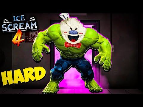 Мороженщик 4 МАКСИМАЛЬНАЯ СЛОЖНОСТЬ Прохождение Ice Scream 4 на ХАРДЕ Funny Games TV