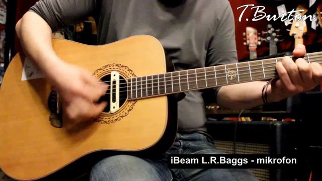 L.R. Baggs Element - pickup piezo do gitary akustycznej - test demo cz.1/3 смотреть онлайн