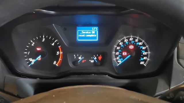 HOW TO: Transit custom oil change light off reset смотреть онлайн