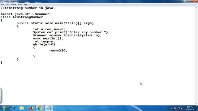 java program to find that given number is Armstrong or not? смотреть онлайн
