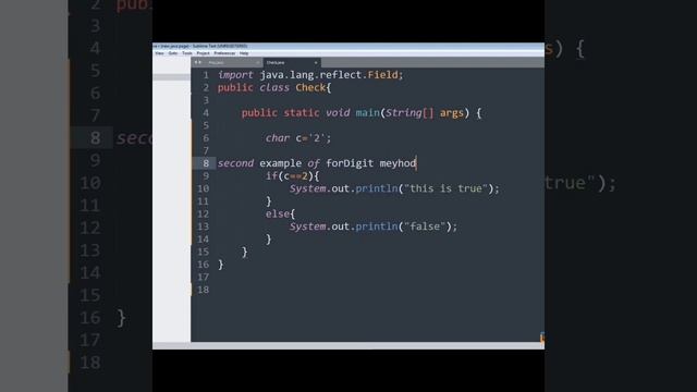 forDigit() method of class Character in java . смотреть онлайн
