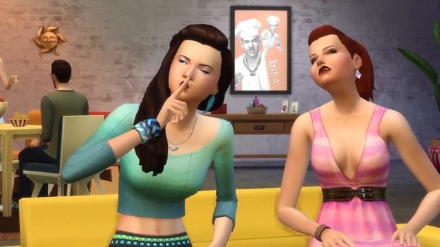 The Sims 4 - Movie Hangout Stuff Official Trailer смотреть онлайн