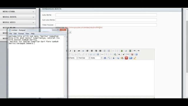 Aplikasi Portal Berita Menggunakan Bahasa Pemograman PHP dan Database MySQL смотреть онлайн