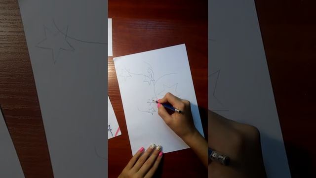 Как рисовать звезды смотреть онлайн