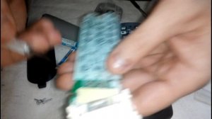 радио телефон  panasonic разборка и попытка помнять дисплей