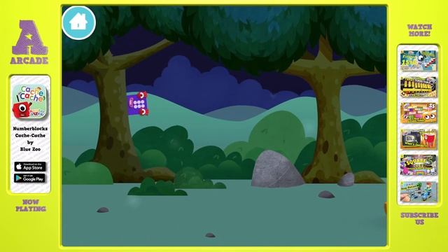 Find & Unlock them All in Numberblocks Hide & Seek смотреть онлайн
