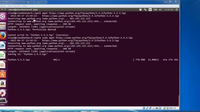 How to Install Python 3.4.3 (Latest Version) in Ubuntu Desktop 15.10, Debian 8 & Linux Mint 17.2 смотреть онлайн