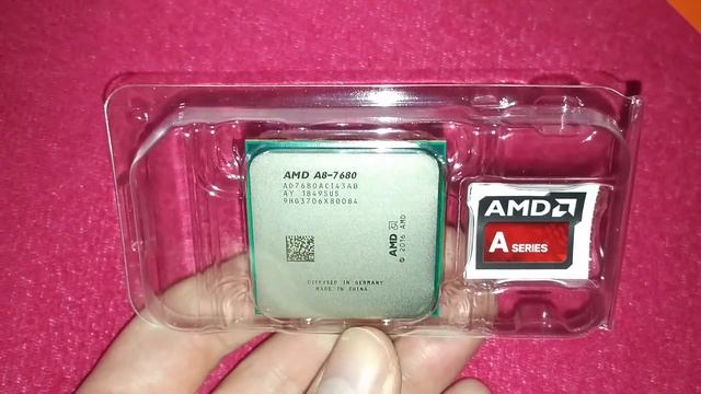 Presentation AMD processor A8-7680 смотреть онлайн