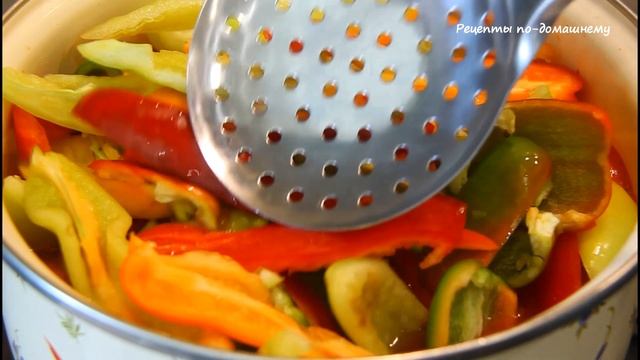 Лечо из болгарского перца с помидорами на зиму. Простой и вкусный рецепт лечо на зиму без уксуса смотреть онлайн