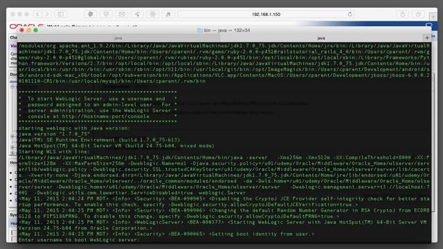 Oracle WebLogic 12c for Administrators 010 Lab 4 Managed Servers Part 1 смотреть онлайн