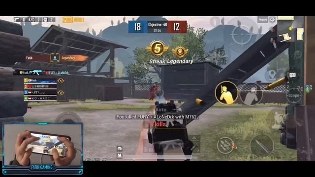 FASTEST TDM PLAYER?? POWER of 5 FINGERS + GYRO | TDM | iPhone 11 PUBG Mobile смотреть онлайн