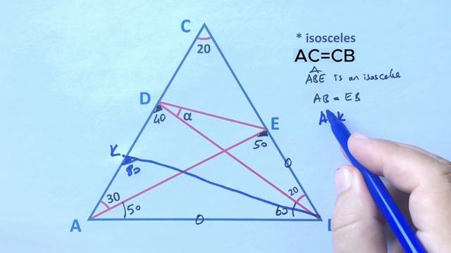 Find The Missing Angle in the Triangle | Geometry | Math | Langley смотреть онлайн