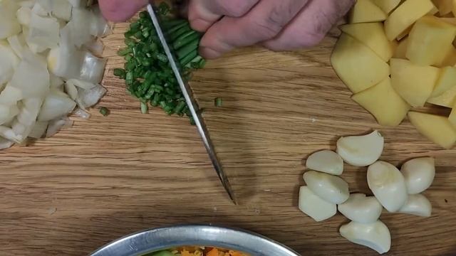 Борщ с пампушками ☆ Рецепт моего любимого борща с салом, фасолью и черносливом ☆ смотреть онлайн