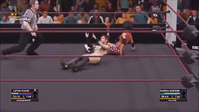 WWE 2K18 Online |Riot Ep 486| Lotus FloJo vs Karisa Dawson смотреть онлайн