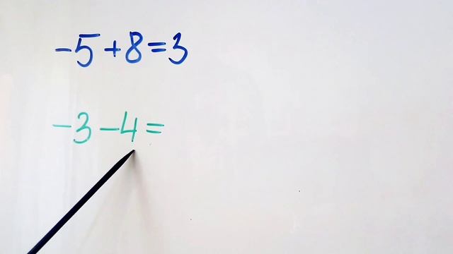 Сложение/вычитание рациональных чисел, не используя правил смотреть онлайн