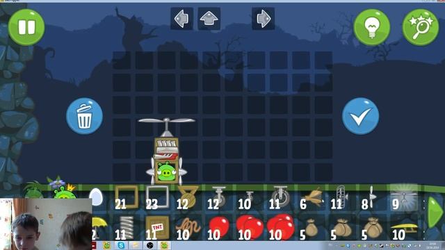 ИГРАЕМ в Bad Piggies #8 Let's play Bad Piggies wiki. mod. смотреть онлайн