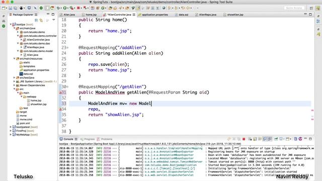 Spring Boot | JPA | MVC | H2 Example Part 2 смотреть онлайн