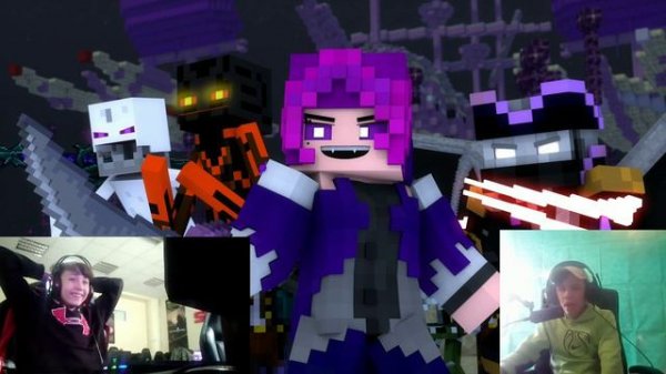 Реакция на Rainimator - "To The Void" - Minecraft Song