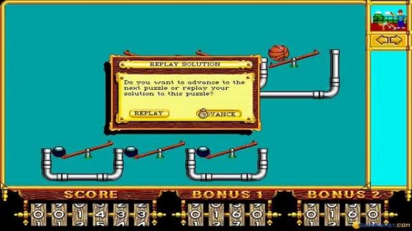 The Incredible Machine gameplay (PC Game, 1992)