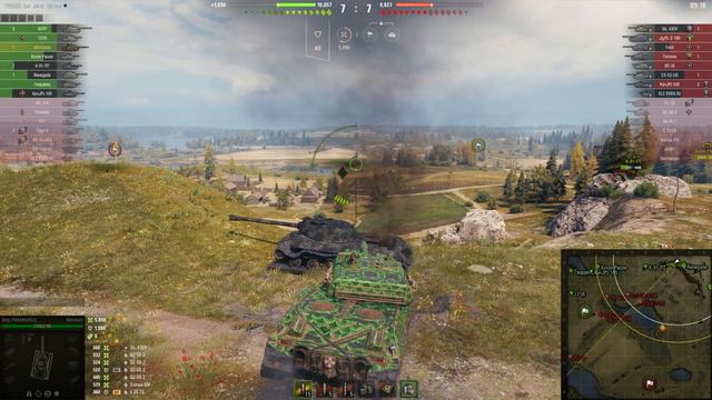 World of Tanks Controcarro 3 Minotauro - 4 Kills 10K Damage смотреть онлайн