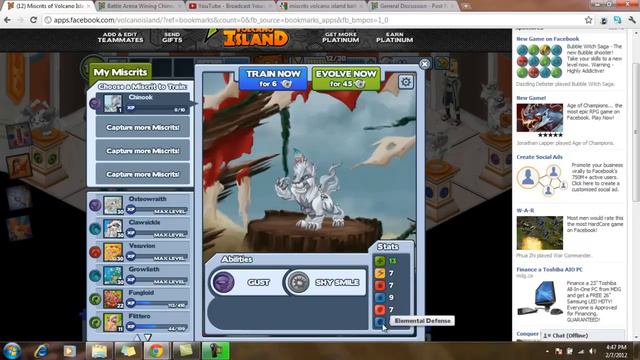 Miscrits Volcano Island Chinook lvl 1 смотреть онлайн