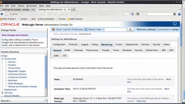 WebLogic12c JDK7 jcmd tool смотреть онлайн