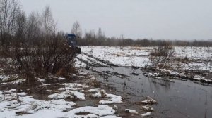 ЛТЗ-55 перемахнуть хотел