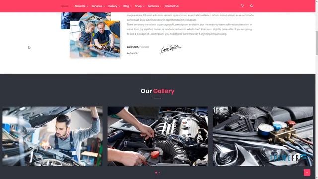 Automotz - Auto Repair Services WordPress Theme Jeffrey Mahpiy смотреть онлайн