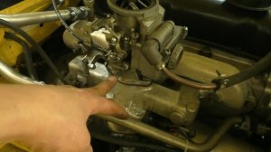 Установка карбюратора К-124  и запуск (Setting carb K-124)
