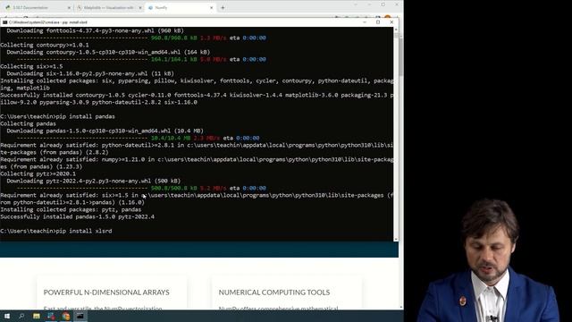 Установка Python и Jupyter Notebook на Windows смотреть онлайн