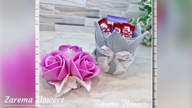 !!!Обзор!!!/ Идея подарка к любому празднику/Букет-конфетница/Подарочный бокс