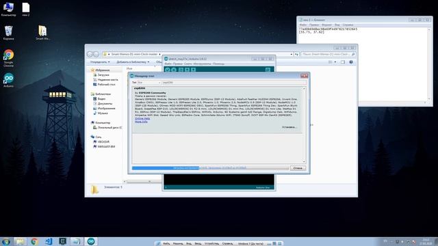 Умные часы на esp8266 | Часы с погодой по интернету смотреть онлайн