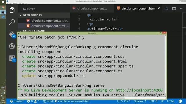 angular2 for beginners: Component, Template Binding, Event Handler смотреть онлайн
