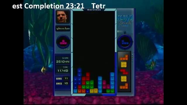 Tetris Splash WR Points Run 667,110 (RecordSetter.com) смотреть онлайн