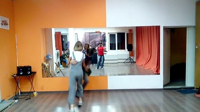LINDY HOP Intermediate. Aksenov Sergey & Sidorova Olga 2016.09.12 смотреть онлайн
