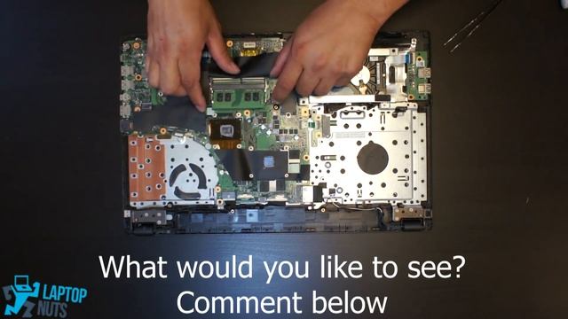 Laptop Asus Rog GL753VE Disassembly Take Apart Sell.Hard drive, motherboard, cpu, heatsink and fan. смотреть онлайн