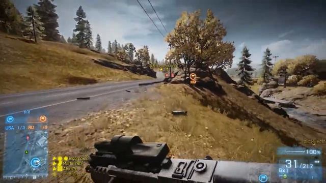 Battlefield 4 and Battlefield 3 Fun Montage #3 смотреть онлайн