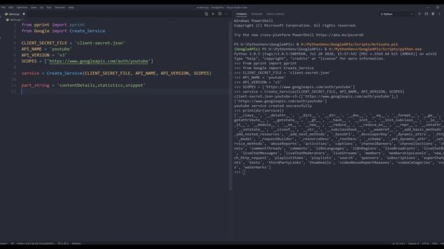 Extract YouTube Video Details in Python (using YouTube Data API) смотреть онлайн